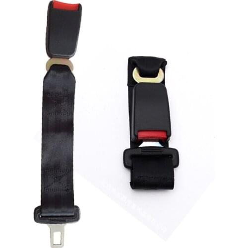 2Pcs/lot Extender Extension 7/8" Buckle Adjustable Car Seat Seatbelt 36cm Safety Belt