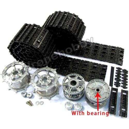 Free shipping Mato 1:16 German King Tiger Remote Control Tank Henglong 3888 Metal Track Drive Wheel Induction Wheel Bearing