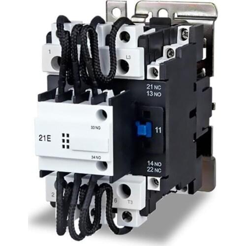 CJ19-63/21 AC Capacitor Contactor 380V 43/63A electrical Switch-over Capacitor Contactor 50/60HZ high capacity magnetic Starters