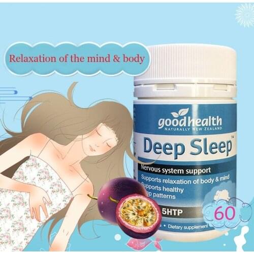 Good Health Deep Sleep Nervous Tension Irritability Relief Natural Restful Sleep Support Nervous System Stress Mind Relaxation