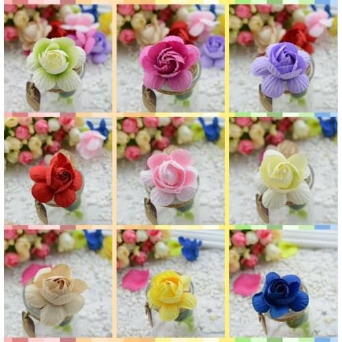 Artificial flowers new hot good simulation flower rose flower bud silk shoes, clothes, hats decorative flower hairpin headdress