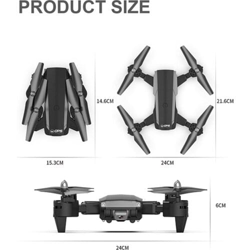 Intelligent Drone Single 4K-wifi HD Camera GPS Precise Positioning Real Time Transmission Aerial Drone Quadcopter