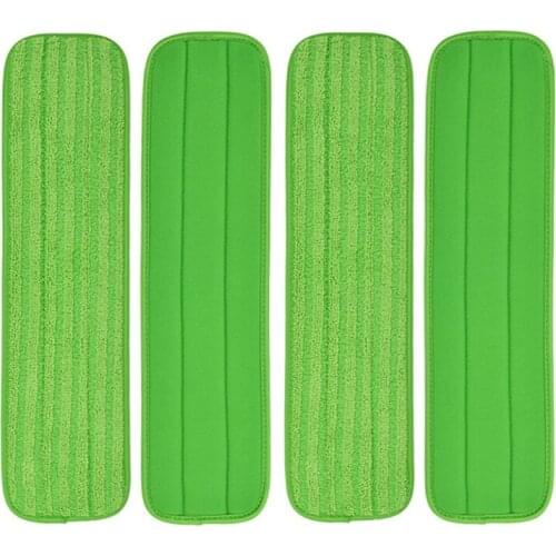 Reusable Pads Compatible Mops - Washable Microfiber Mop Pad Refills Floor Cleaning Mop Head Pads