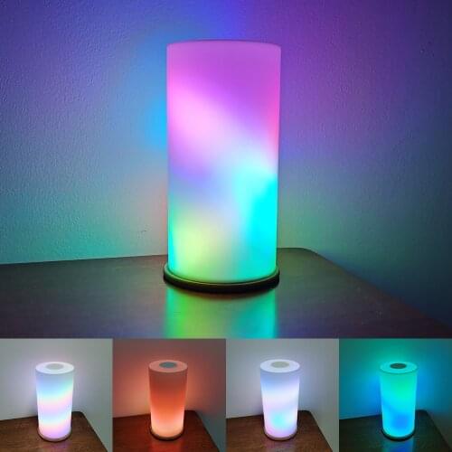 DIY GyverLamp Kit Fire Lamp 16x16 LED Matrix WS2812B RGB Bendable Digital Flexible Pixel light Glass shade ceiling DC5V