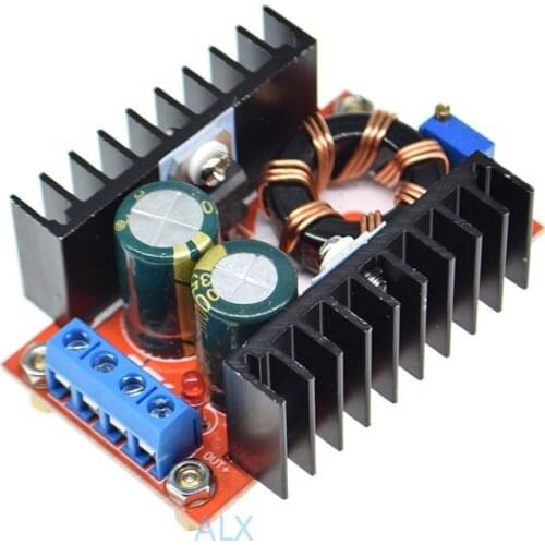 150W DC-DC 10-32V to 12-35V Adjustable Step-Up Voltage regulator Power Supply Module board Boost Converter High power for Laptop