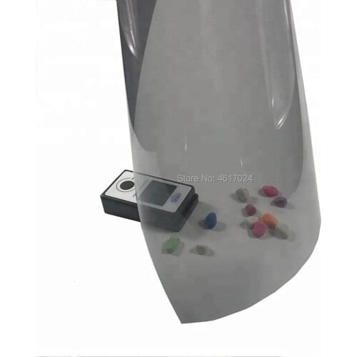 50cmX200cm High heat rejection solar control window tint film VLT35% Black dyed solar tint film