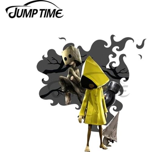 JumpTime 13 x 4.3cm For Mono Little Nightmares Game VAN Car Sticker Trunk Motorcycle Laptop Windows Decal Windows Vinyl Car Wrap