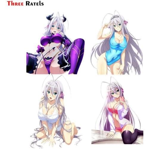 Three Ratels FC558 Rossweisse Render Decal Anime Sex Girl CAR Sticker Vinyl