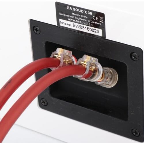 High Quality 4Pcs Copper Plated Banana Plugs, Audio Speaker Male Connector plug