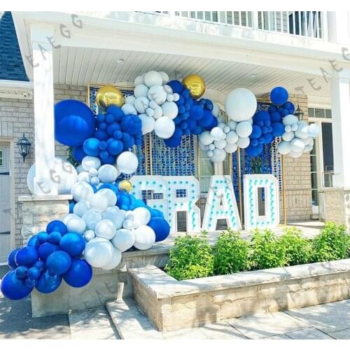 166Pcs Baby Shower Boy Happy Birthday Party Balloon Garland Gold Foil Helium Ballon ValentineS Day Wedding Party Decoration
