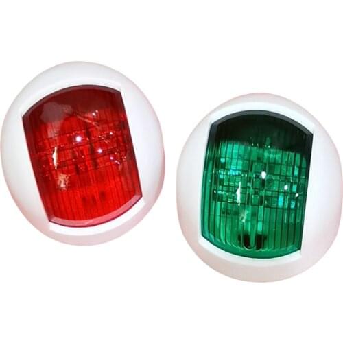 2pcs LED Navigation Light Nav Lamp Starboard Port for Marine Boat Yacht Ship
