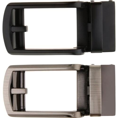 2Pack Automatic Belt Buckle Replacement Ratchet Belt Slide Belt Accessories