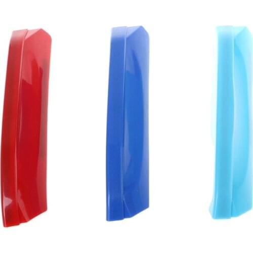 3D Car Front Grilles Trim Sport Strips Cover For Skoda Octavia A7 2015-2017