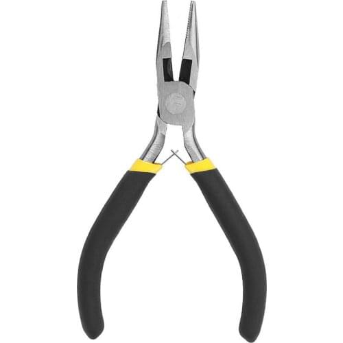 Durable 8Pcs Mini Jewelry Pliers Set Hand Tools Jewelry Making Pliers Tools Kit Round Curved Needle Nose Beading DIY Craft Plier