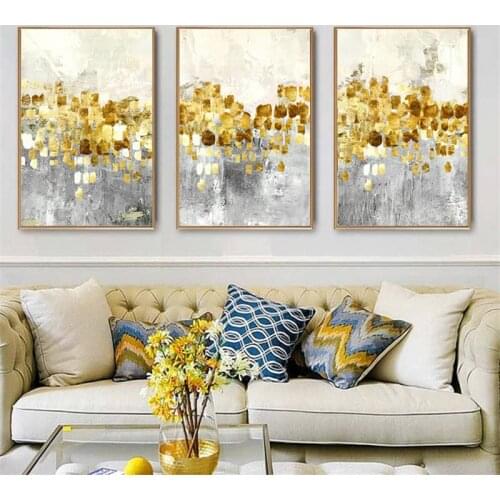Diamond Embroidery Golden Retro Luxury Decor 5D Diamond Painting Home Decor Wall Art Poster Minimalist Art for Domintory