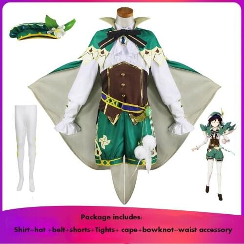 Anime Game Genshin Impact Cosplay Costume Women Dress Adult Halloween Carnival Cos Clothing Outfit