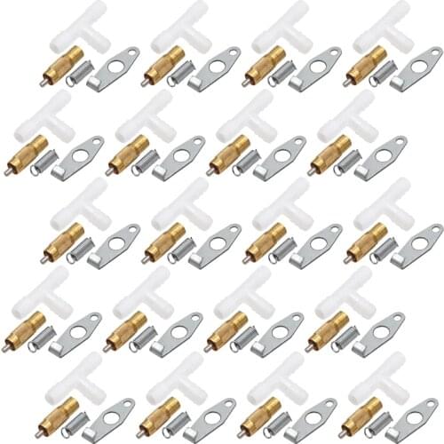 20Set Rabbit Automatic Nipple Drinking Round Mouth Poultry Nipple Copper Head Bunny Feeder Rabbit Equipments Drinking Fountain