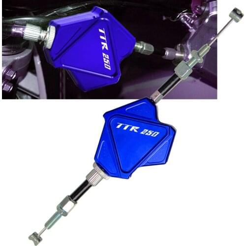 CNC Stunt Clutch Lever Easy Pull Cable System For YAMAHA TTR250 TTR 250 TT250R 1993-2013 1997 1998 1999 2000 2001 2002 2003 2004