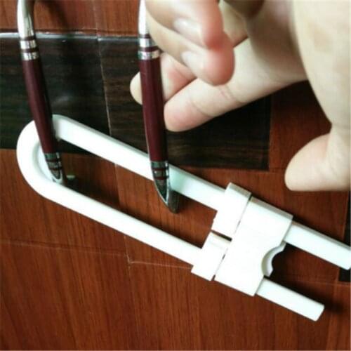 Children Protection Lock U Shape Baby Safety Lock Prevent Child From Opening Drawer Cabinet Cupboard Door Children Safety Lock