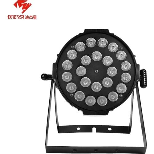 DJSTAR LED Par Light 24x18W RGBWA UV 6in1 DJ LED Wash Disco Light DMX Controller Effect Master-Slave Party Hall Music Theater