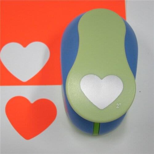 5cm large Heart DIY hole punch Craft Scrapbooking Handmade Cut Card For DIY Gift Card Paper Puncher