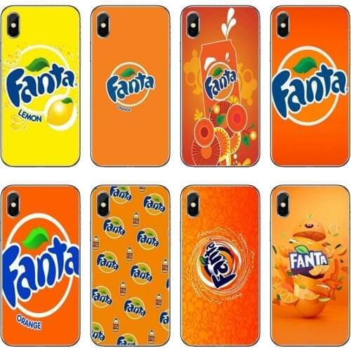 Fanta Drink Orange Accessories Phone Case For Xiaomi Redmi 9T 9C 9A 7 7A K20 6 6A S2 Redmi Note 9S 9T 9 8 8T 7 6 5A Pro
