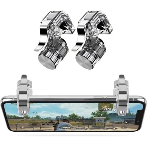 Mini Gaming Trigger For PUBG Gamepad Mobile Control Shooting Game Fire Buttons L1 R1 For Iphone 12 Xiaomi 11 Android Joystick