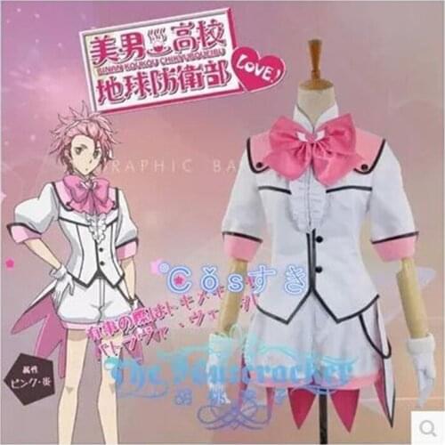 Cute High Earth Defense Club Love! Zao Ryu Morph Batlava Vesta Cosplay Costume ,Perfect Custom For you