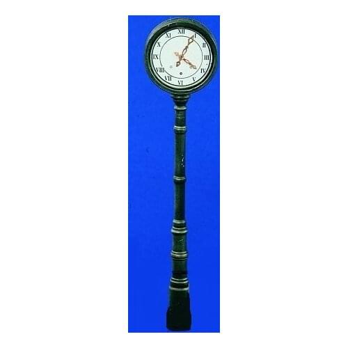 Scene model resin street clock 1:35