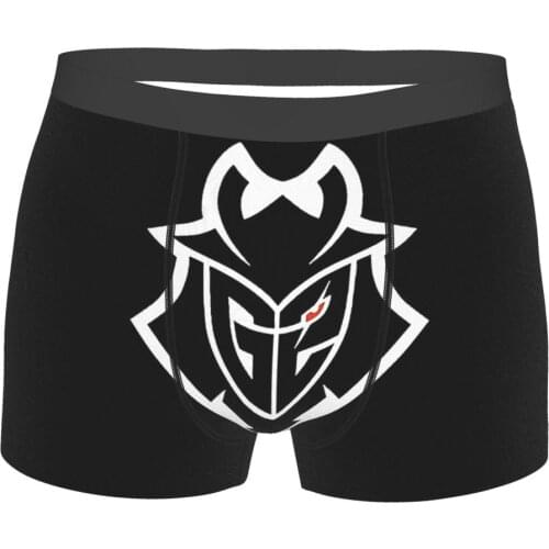 G2 Esports League Of Legends LOL MOBA Underpants Homme Panties Mens Underwear Print Shorts Boxer Briefs