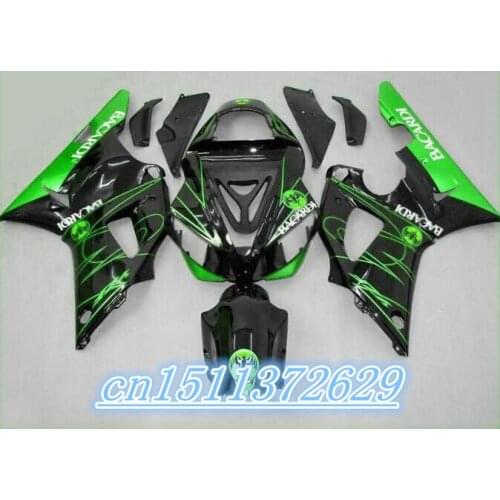 Fairing Fit Fits For green black YZF1000 R1 2000-2001 YZF 1000R1 00-01 2000 2001 D