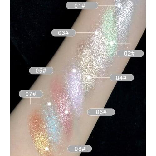 Highlighter Shimmer Tone Three-dimensional Repair And Highlight Monochrome Eye Shadow Palette Korean Makeup Dropshipping TSLM2