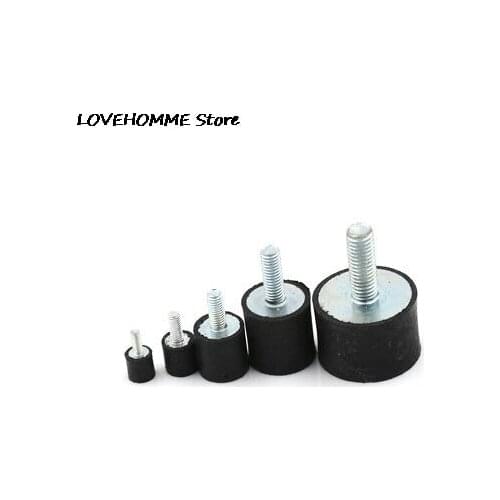 M3 M4 M5 M6 M8 Rubber Shock Absorber Anti Vibration Isolator Mounts Bobbins Tool Parts