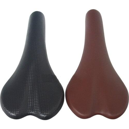 Retro Bicycle Saddle Mountain MTB Road Bike Vintage Style Comfortable Soft Cycling Bike Seat Shockproof Cycle Bicycle Parts