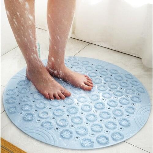 Silicone bathtub shower back brush massager bathtub foot brush dead skin non-slip mat bathroom non-slip mat