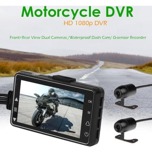Motorcycle DVR Dash Camera Video Recorder Front Rear View Waterproof SE300 HD Cam Android High Quality Durable Dropship