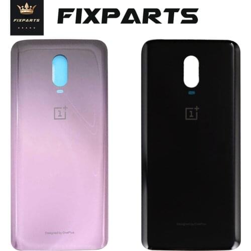 Battery Cover Oneplus 6 6T Back Glass Cover One Plus 6 Rear Window Door Case Back Panel Oneplus 6T Back Glass Cover