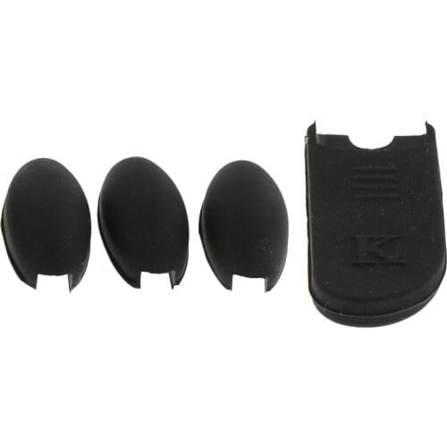 1 Saxophone Thumb Rest Cushion, 3 Rubber Palm Key Risers for Marching Band