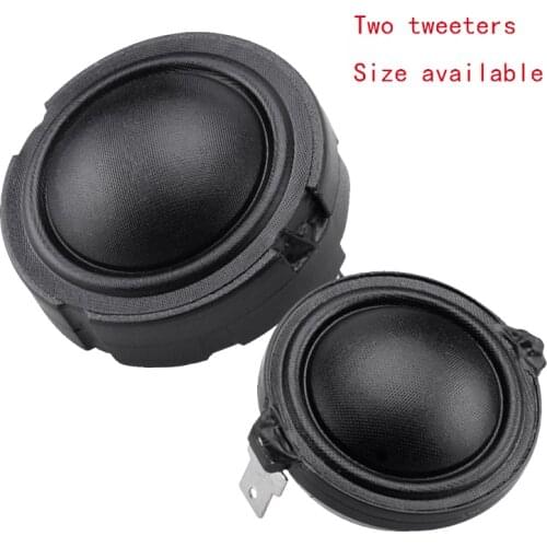 1pcs 6Ω30W/4Ω80W Silk film Tweeter 19/25-core Treble drive head HiFi speaker