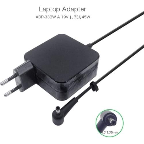 19V 1.75A 33W Laptop AC Adapter for ASUS X201E X202E Q200E F201E ADP-33BW A AD890326 EXA1206EH EXA1206CH EXA1206UH Power Cord