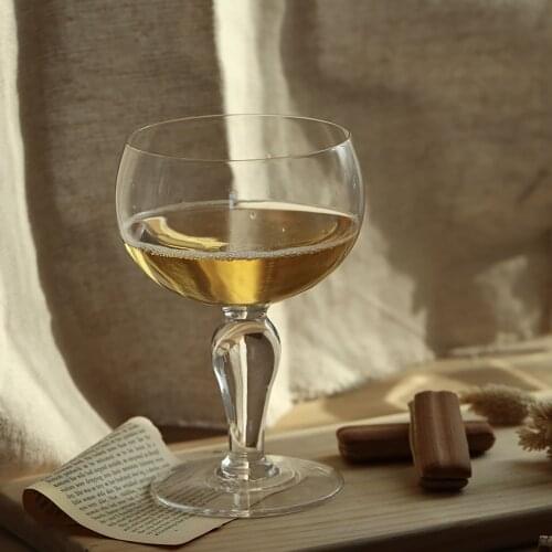 330ML Beer Steins Wine Glasses Champagne Glass Beverage Cocktail Goblet Cup Vintage Style Creative Gift for Bar Home Decor