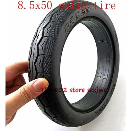 8.5inch solid tyres Motorcycle accessories 8.5x50 non inflatable solid explosion proof tire for electric scooter balancing car