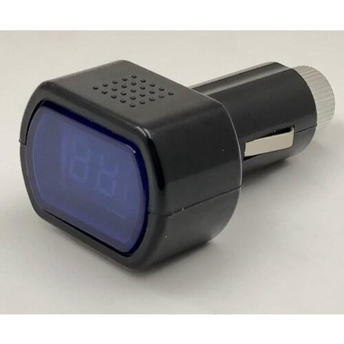 Car Auto Vehicle Battery Voltage Meter Tester Car Cigarette Lighter LED Digital Battery Voltmeter Voltage Meter Gauge Tester