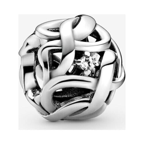 925 Sterling Silver Heart Beads Flower Retro Patterns Charms Pendant Fit Original Bracelet Silver 925 Jewelry