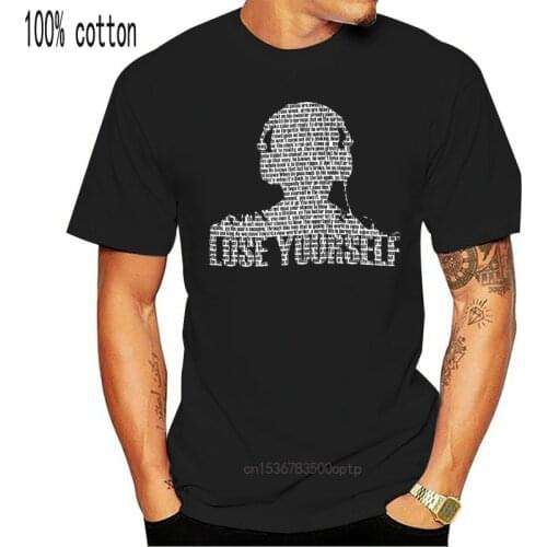 Eminem T Shirt Lose Yourself T-Shirt Casual Graphic Tee Shirt 100 Cotton Awesome Short Sleeves Male Oversized Tshirt