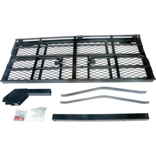 Cargo Basket Cargo Carrier 2" Receiver SUV Pickup Car Rear Luggage Frame Luggage Carrier 500 Lbs Foldable Hitch Mount