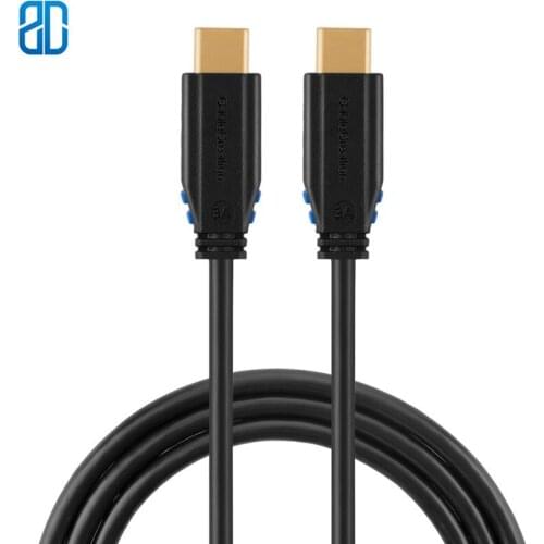 USB Type C-C Cable(3A), USB-C Male to USB-C Male Data Charging Cable Compatible New MacBook(Pro), Google Pixel XL