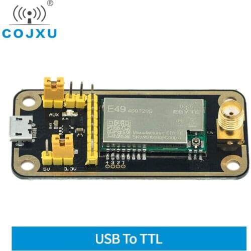 USB to TTL Test Board Kit 433MHz GFSK for E49 Transceiver Module cojxu E49-400TBL-01