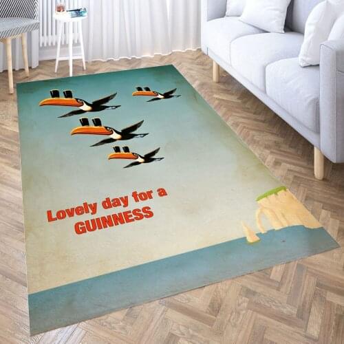 Lovely Day Carpet for Living Room 3D Anime Cartoon Rug Gamer Teen Room Bedside Lounge Rug Kids Children Floor Mats