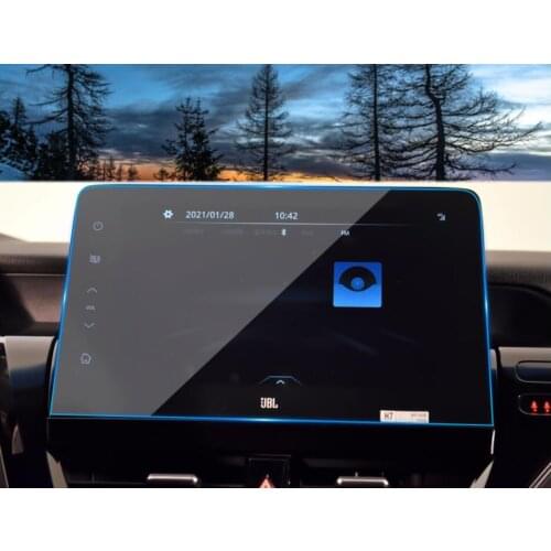 Car Navigation Tempered Glass Screen Protective Guard LCD GPS Multimedia Film Sticker For Toyota Camry 2021 Accessories